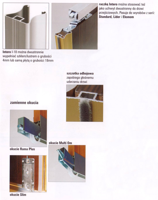 Intero - opis montażu zabudowy drzwi przesuwnych